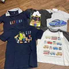 西松屋　GAP Tシャツ 110cm 5枚セットのサムネイル