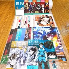 * 僕のヒーローアカデミア　20点セット　クリアポスター & 紙袋 *