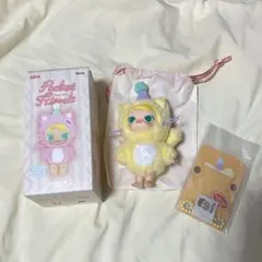 POP MART Baby Molly ぬいぐるみ 黄色