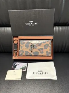COACH 長財布 CM837 シグネチャー マルチカラー コーチ 長財布 - メルカリ