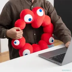 ミャクミャク　なりきり　クッション　ぬいぐるみ　いのちの輝きくん　2個 ミャクミャク なりきりクッション ぬいぐるみクッション 3点