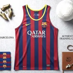 美品 バルセロナ ノースリーブ タンクトップ ユニフォーム
