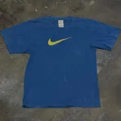 ◎00s NIKE スウォッシュプリントTシャツ スポーティカジュアル