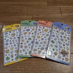 正規品 ポケモン シール・ステッカー　3D 4枚セット