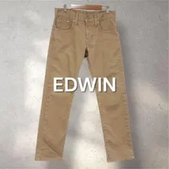 1227 EDWIN EG5032 ベージュパンツ 28 日本製 ストレッチのサムネイル