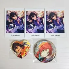 あんスタ　朔間凛月　月永レオ　ぱしゃっつ　缶バッジ　5周年　とるパカ