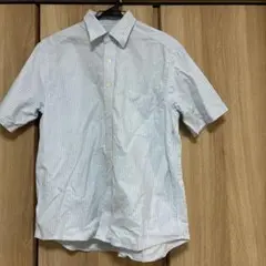 VILLAND 半袖シャツ ストライプ Lサイズ