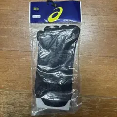 asics 五本指ソックス ブラック 25-27cm