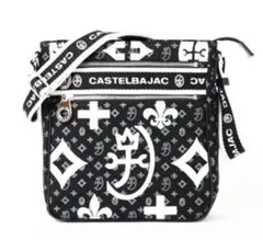 CASTELBAJAC モノグラム総柄 ハンドバッグ ドライビングトート極美品