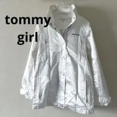 トミーガール★トミーヒルフィガー　ホワイト白ジャンパー　薄手アウター春