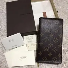 ルイヴィトン 長財布 モノグラム ポルトモネジップラウンドファースナー長財布