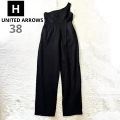 H ビューティーアンドユース ユナイテッドアローズ ロンパース ブラック 38