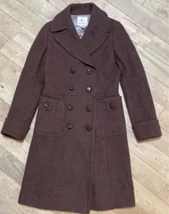 美品 KUMIKYOKU 組曲 オンワードロングコート