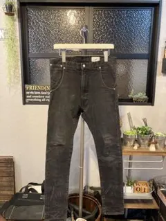 【jieda】ジエダブラック　スキニーデニム　サイズ2(M) 定価17600円のサムネイル