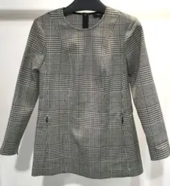 定価35200円　セオリー チェック柄ブラウス 0　theory