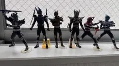 仮面ライダー カブト　フィギュア 6体セット