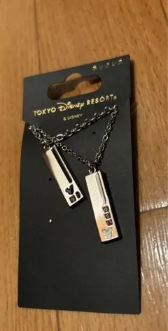 ミッキー　ペアネックレス