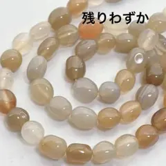 dr313/SALE！天然石◇オリジナルアゲート　タンブル1連