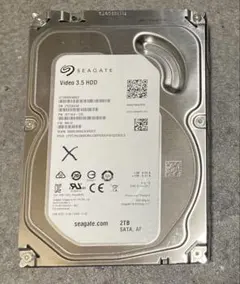Seagate Video 3.5 HDD 2TB 本体のサムネイル