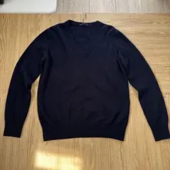 MUSE de Deuxieme Classe カシミヤ ニット ネイビー