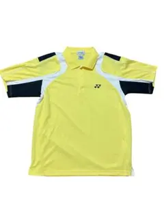 YONEX イエローポロシャツ 吸汗速乾　VeryCOOL