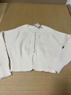 クロップドカーディガン　新品のサムネイル