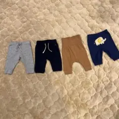 ベビー用ボトムス4枚セット　0〜3ヶ月