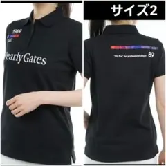 PEARLY GATESパーリーゲイツ　ドライマスター カノコ 半袖ポロシャツ