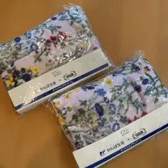 FEILER 花柄ブランケット2枚セット