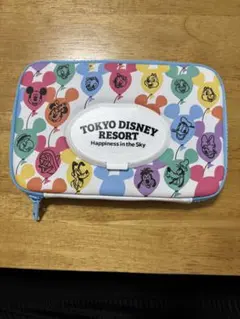 【新品・未使用】ディズニーランド ウェットシートケース ショッピングバッグセット
