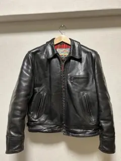 エアロレザー　ライダースジャケット　サイズ40 楽天市場】エアロレザー AERO LEATHER ライダースジャケット HALFBELT