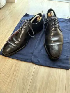 美品 保存袋.シューツリー付 クロケット&ジョーンズ WEYMOUTH 9E