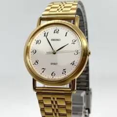 新品電池 稼働 SEIKO スピリット 5E21-6000 QZ ボーイズ