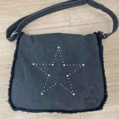 X-girl STUDDED MESSENGER BAG ショルダーバッグ