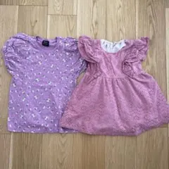 petit main トップス　2枚セット