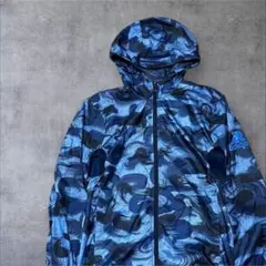 00s adidas archive 渦巻き ドローコード ナイロンジャケット