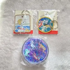 ニコアンド　鳥獣戯画　ミラー　キーホルダー