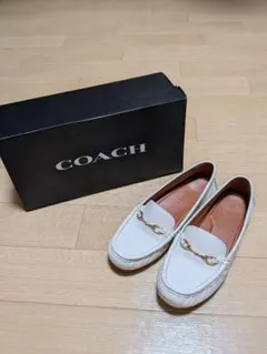 2026年最新】COACH カラー：ホワイト系 レディース ローファー・革靴の