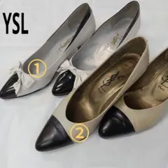 YVES SAINT LAURENT パンプス ①23cm ②22.5cmのサムネイル