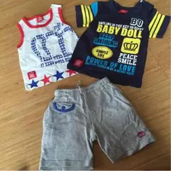 baby doll 夏服セット 80