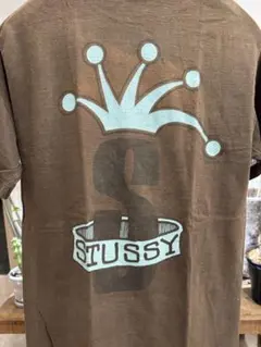 00s stussy クラウン&リンクロゴTシャツ xl バーガンディold - メルカリ