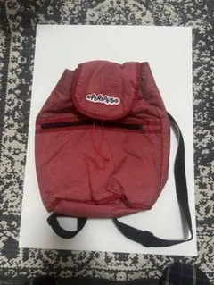 Persoyse 赤 チェック柄 リュック