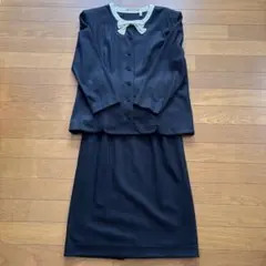お値下げ！美品★黒のリボン付きスーツセット