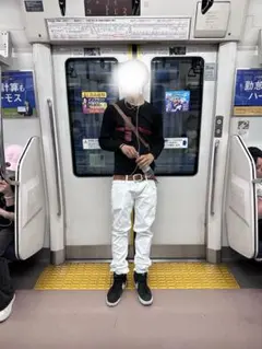 ホワイトデニム yoko flexwitme fuckmylife swag - メルカリ