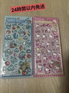 【正規品】 ボンボンドロップ シール 第二弾　ハンギョドン キティ セット