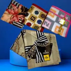 新品 FENDI ハンカチーフ ハンカチ まとめ売り - メルカリ