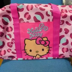 ハローキティ BIG収納バッグ　2WAYショルダー付き