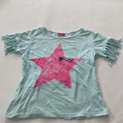 SISTER JENNI フリンジ袖 Tシャツ　120