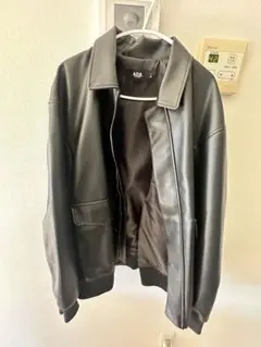 AZUL by MOUSSY 黒 レザージャケット M