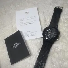 COACH 腕時計 ブラック 電池ないため動作確認しておりません。のサムネイル
